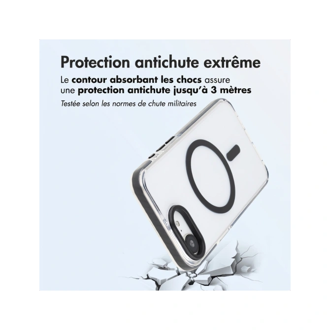 imoshion Combat MagSafe Backcover Apple iPhone 17e / 16e - Zwart