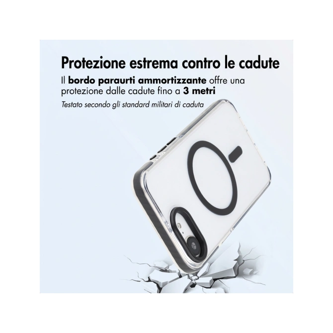 imoshion Combat MagSafe Backcover Apple iPhone 17e / 16e - Zwart