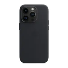 Leather Backcover MagSafe Apple iPhone 14 Pro - Midnight