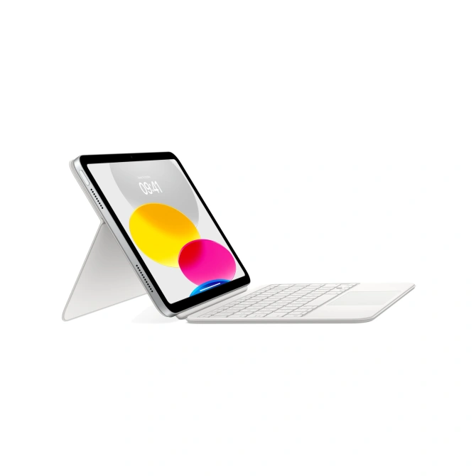 Magic Keyboard Apple iPad 11 (2025) 11 inch A16 / iPad 10 (2022) 10.9 inch - AZERTY / FR - Wit