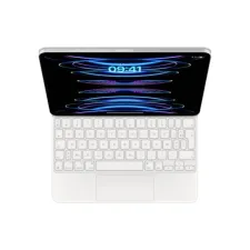 Magic Keyboard Apple iPad Air 11 inch (2026) M4 / (2025) M3 / (2024) M2 / Air 5 (2022) / Air 4 (2020) / Pro 11 (18/20/21/22) - AZERTY / FR - Wit Magic Keyboard Apple iPad Air 11 inch (2026) M4 / (2025) M3 / (2024) M2 / Air 5 (2022) / Air 4 (2020) / Pro 11 (18/20/21/22) - AZERTY / FR - Wit