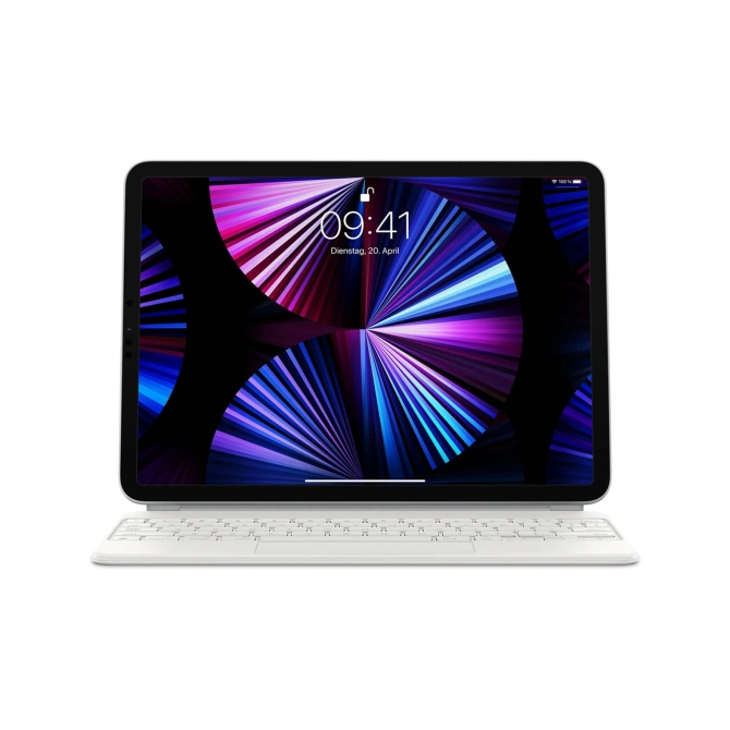 Magic Keyboard Apple iPad Air 11 inch (2026) M4 / (2025) M3 / (2024) M2 / Air 5 (2022) / Air 4 (2020) / Pro 11 (18/20/21/22) - QWERTZ / DE - Wit