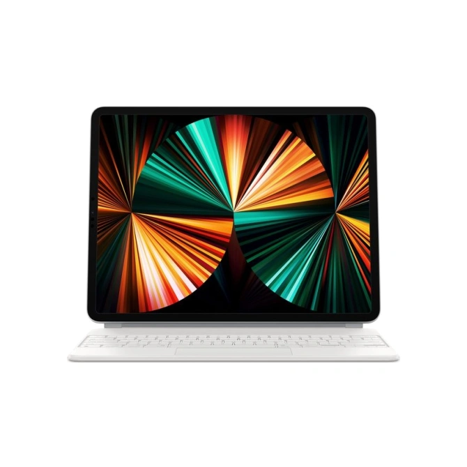 Magic Keyboard Apple iPad Air 13 inch (2026) M4 / (2025) M3 / (2024) M2 / iPad Pro 12.9 (2018/2020/2021/2022) - QWERTY / UK - Wit