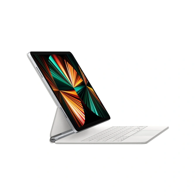 Magic Keyboard Apple iPad Air 13 inch (2026) M4 / (2025) M3 / (2024) M2 / iPad Pro 12.9 (2018/2020/2021/2022) - QWERTY / UK - Wit