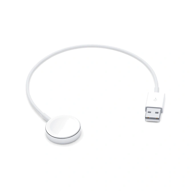 Magnetic Charging Cable Apple Watch - 0,3 meter - Wit
