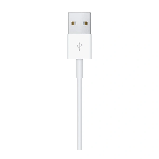 Magnetic Charging Cable Apple Watch - USB-A - 2 meter - Wit