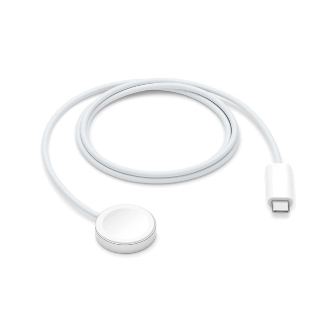 Magnetic Fast Charging Cable USB-C Apple Watch - 1 meter - Wit