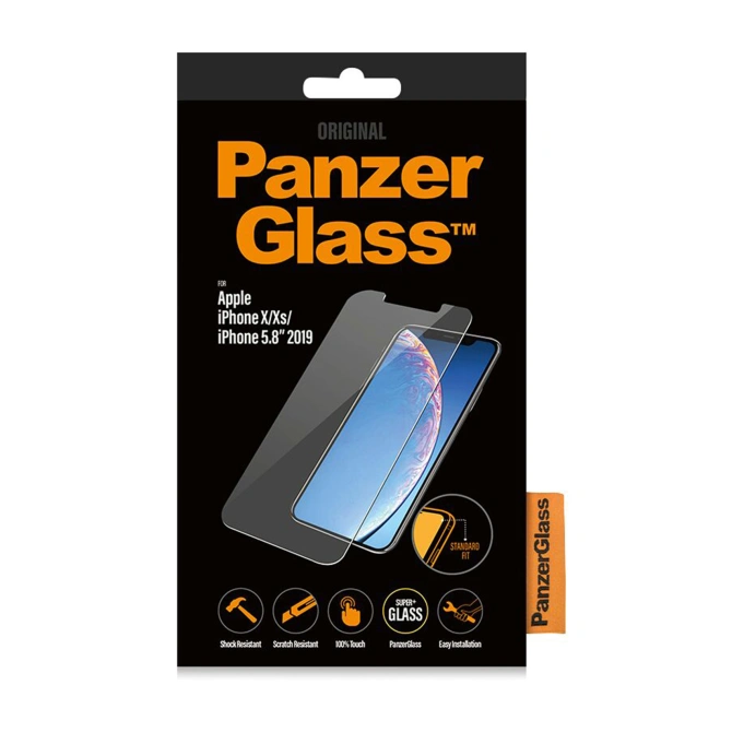 PanzerGlass Anti-Bacterial Screenprotector Apple iPhone 11 Pro / Xs / X