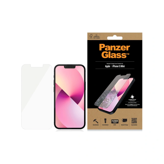 PanzerGlass Anti-Bacterial Screenprotector Apple iPhone 13 Mini