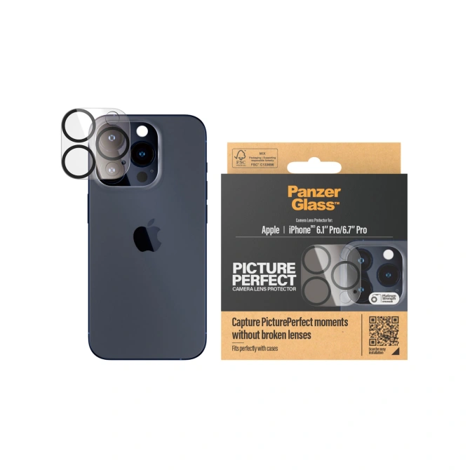 PanzerGlass Camera Protector Apple iPhone 15 Pro / 15 Pro Max