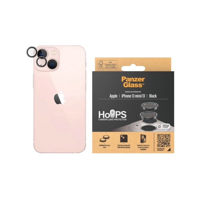 PanzerGlass Camera Protector Hoops Optic Rings Apple iPhone 13 / 13 Mini