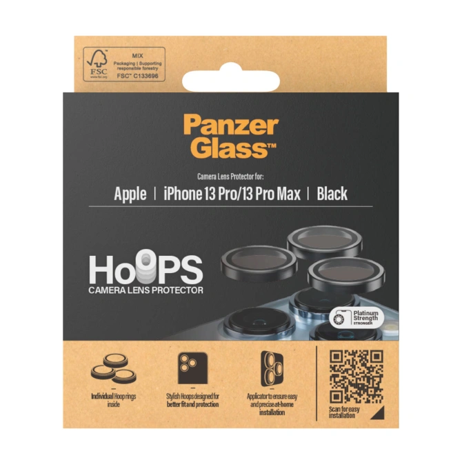PanzerGlass Camera Protector Hoops Optic Rings Apple iPhone 13 Pro / 13 Pro Max