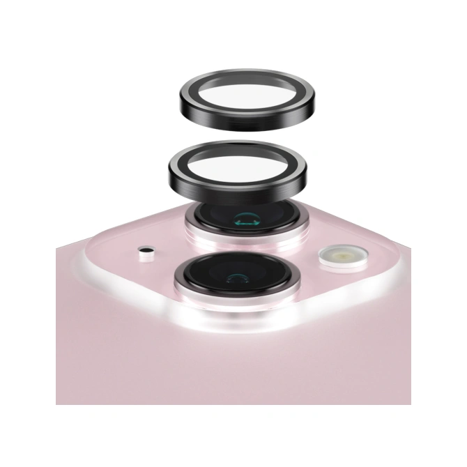 PanzerGlass Camera Protector Hoops Optic Rings Apple iPhone 15 / 15 Plus