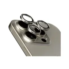 PanzerGlass Camera Protector Hoops Optic Rings Apple iPhone 15 Pro / 15 Pro Max - Natural Titanium PanzerGlass Camera Protector Hoops Optic Rings Apple iPhone 15 Pro / 15 Pro Max - Natural Titanium