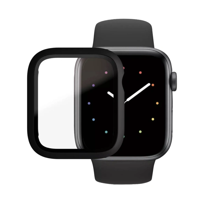 PanzerGlass Full Body Case Apple Watch 4 / 5 / 6 / SE - 44 mm - Zwart