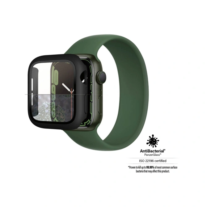 PanzerGlass Full Body Case Apple Watch 7 / 8 / 9 - 41 mm - Zwart