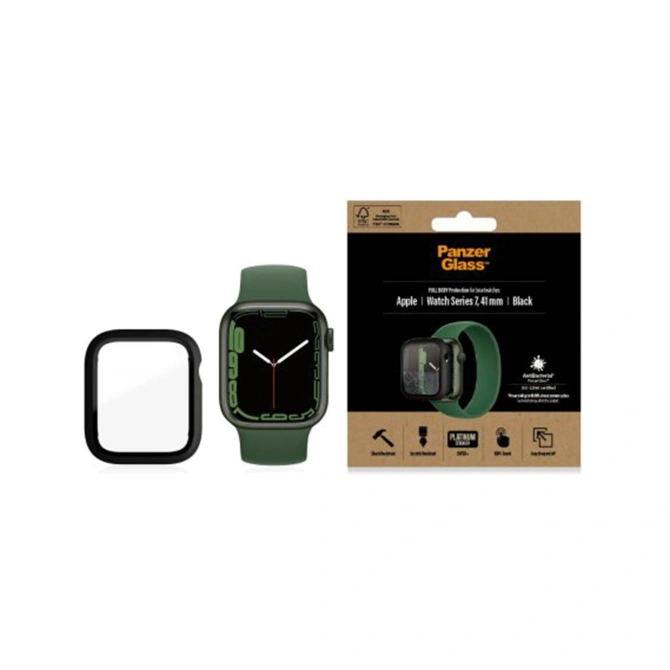 PanzerGlass Full Body Case Apple Watch 7 / 8 / 9 - 41 mm - Zwart