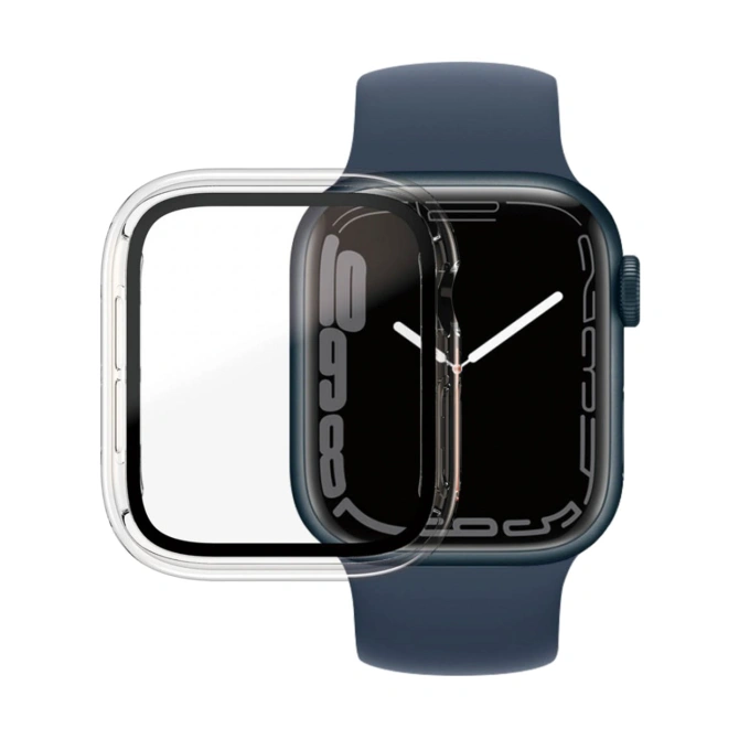 PanzerGlass Full Body Case Apple Watch 7 / 8 / 9 - 45 mm - Transparant