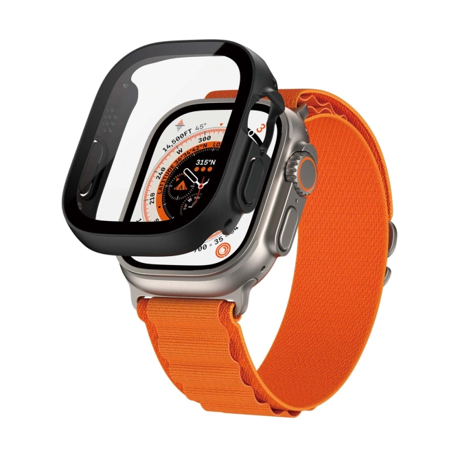 PanzerGlass Full Body Case Apple Watch Ultra / Ultra 2 / Ultra 3 - 49 mm - Black