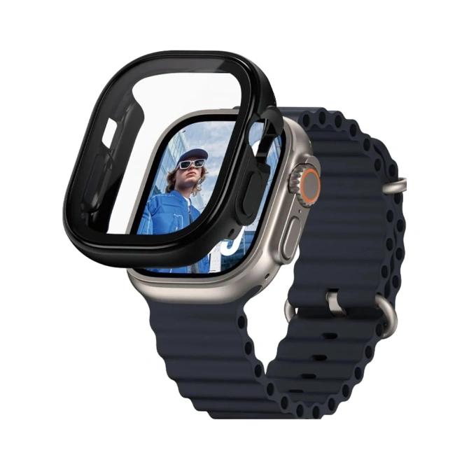 PanzerGlass Full Body Case Apple Watch Ultra / Ultra 2 / Ultra 3 - 49 mm - Zwart