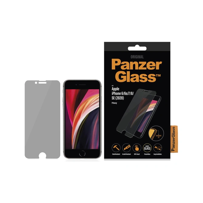 PanzerGlass Privacy Screenprotector Apple iPhone SE (2022 / 2020)