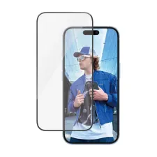 PanzerGlass Ultra-Wide Fit Anti-Bacterial Screenprotector Apple iPhone 16 PanzerGlass Ultra-Wide Fit Anti-Bacterial Screenprotector Apple iPhone 16