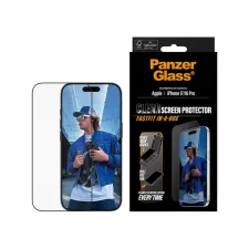 PanzerGlass Ultra Wide Fit FastFit in-a-box Screenprotector Apple iPhone 17 / 16 Pro PanzerGlass Ultra Wide Fit FastFit in-a-box Screenprotector Apple iPhone 17 / 16 Pro