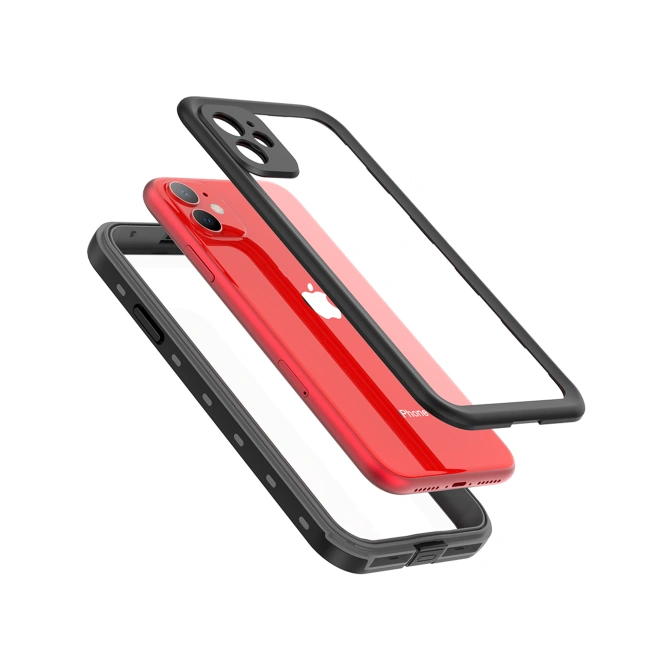 Redpepper Dot Plus Waterproof Backcover Apple iPhone 11 - Zwart