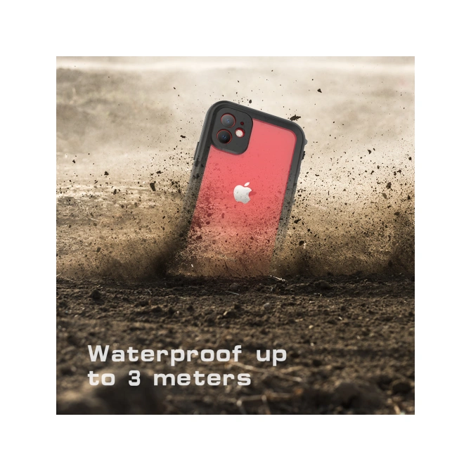 Redpepper Dot Plus Waterproof Backcover Apple iPhone 11 - Zwart