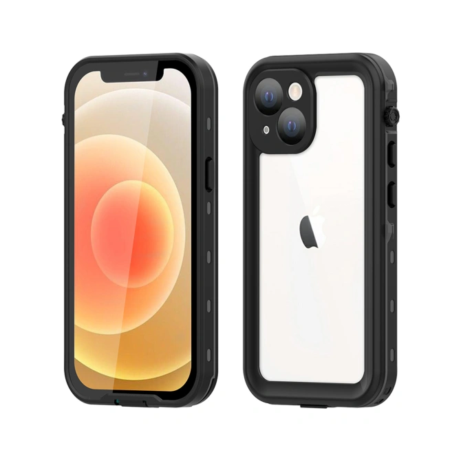 Redpepper Dot Plus Waterproof Backcover Apple iPhone 13 Mini - Zwart