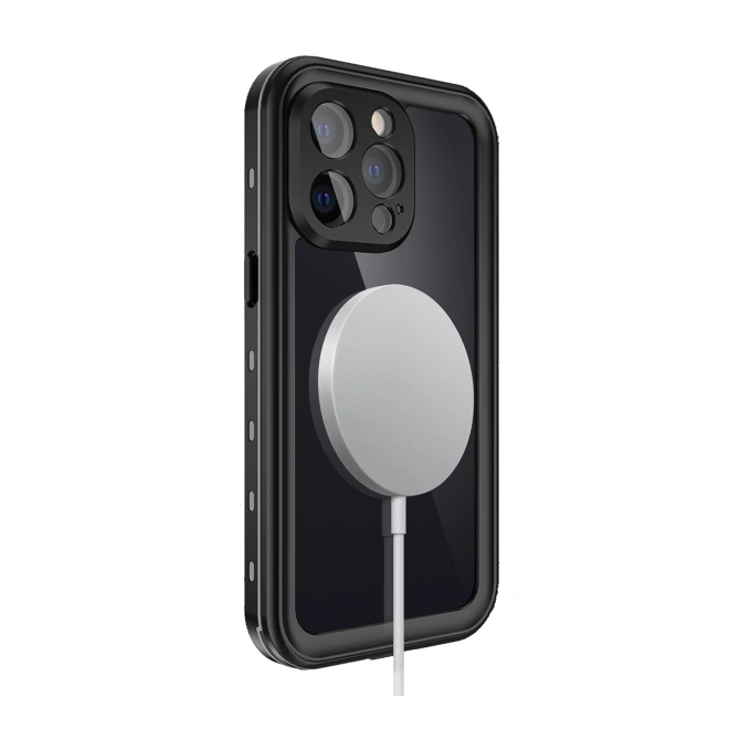 Redpepper Dot Plus Waterproof Backcover Apple iPhone 13 Pro - Zwart