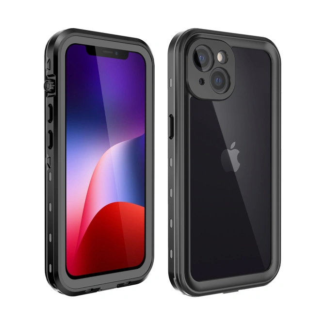 Redpepper Dot Plus Waterproof Backcover Apple iPhone 13 - Zwart