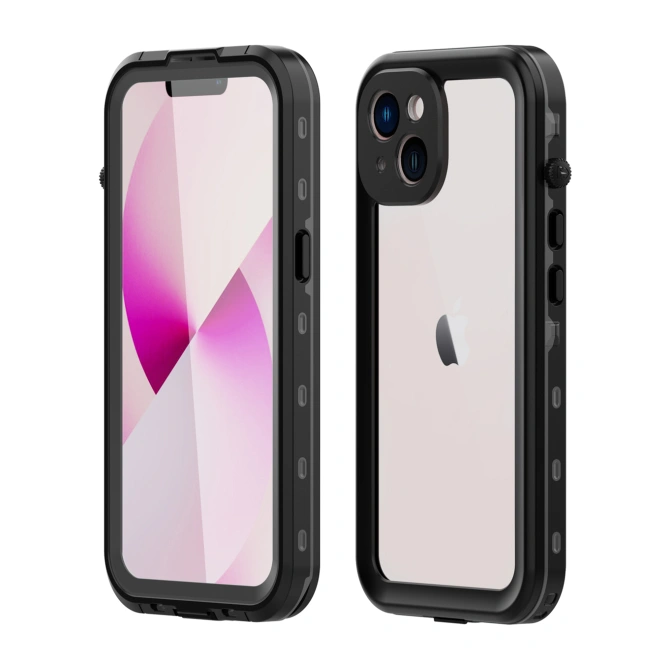 Redpepper Dot Plus Waterproof Backcover Apple iPhone 14 Plus - Zwart