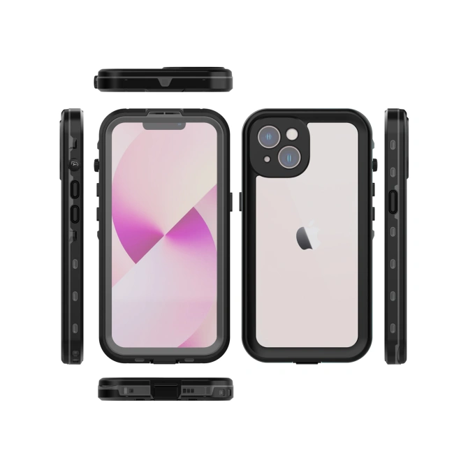 Redpepper Dot Plus Waterproof Backcover Apple iPhone 14 Plus - Zwart