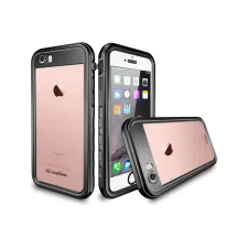 Redpepper Dot Plus Waterproof Backcover Apple iPhone SE (2022 / 2020) / 8 / 7 / 6(s) - Zwart