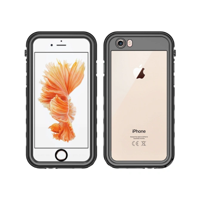Redpepper Dot Plus Waterproof Backcover Apple iPhone SE (2022 / 2020) / 8 / 7 / 6(s) - Zwart