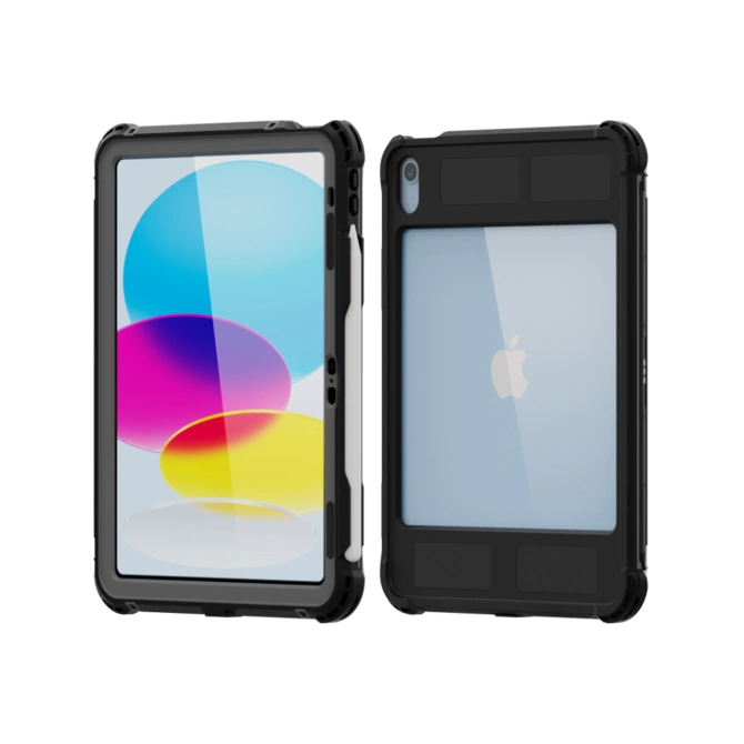 Redpepper Waterproof Backcase Apple iPad 11 (2025) 11 inch A16 / iPad 10 (2022) 10.9 inch - Zwart