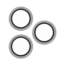 SAFE by PanzerGlass Camera Lens Protector Apple iPhone 16 Pro / 16 Pro Max - Glitter Silver SAFE by PanzerGlass Camera Lens Protector Apple iPhone 16 Pro / 16 Pro Max - Glitter Silver