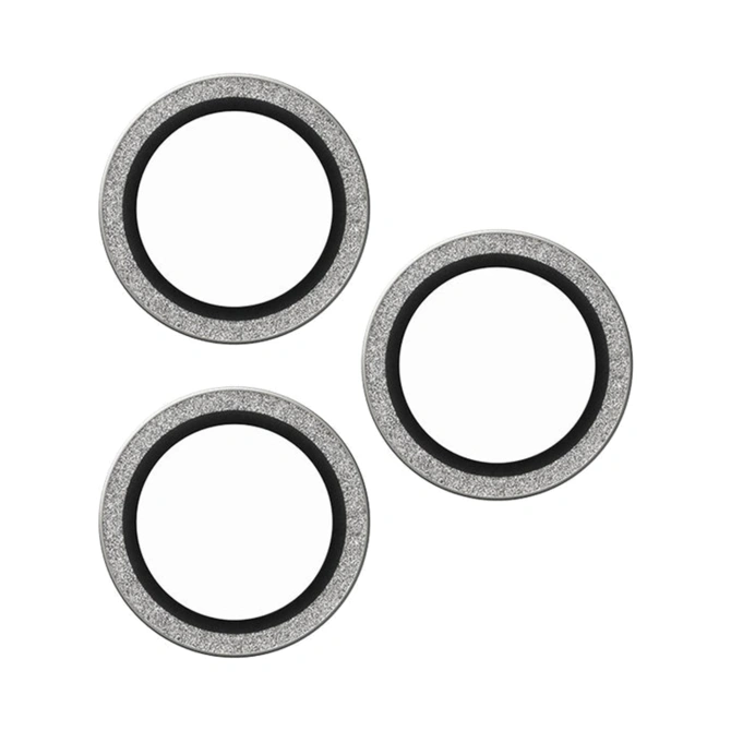 SAFE by PanzerGlass Camera Lens Protector Apple iPhone 16 Pro / 16 Pro Max - Glitter Silver