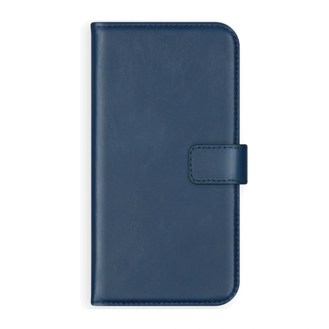 Selencia Echt Leren Bookcase Apple iPhone 11 - Blauw