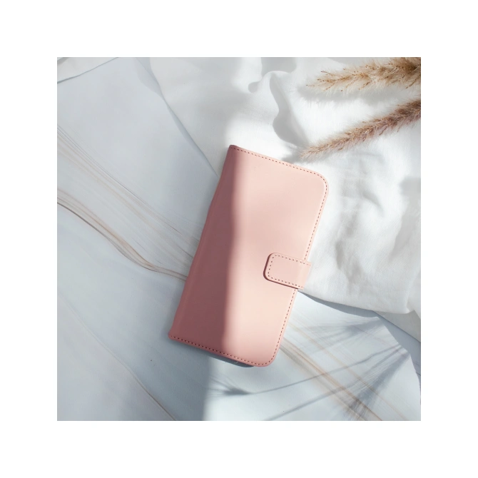 Selencia Echt Leren Bookcase Apple iPhone 11 - Dusty Pink
