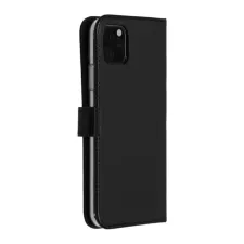 Selencia Echt Leren Bookcase Apple iPhone 11 Pro Max - Zwart