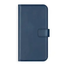 Selencia Echt Leren Bookcase Apple iPhone 12 Pro Max - Blauw