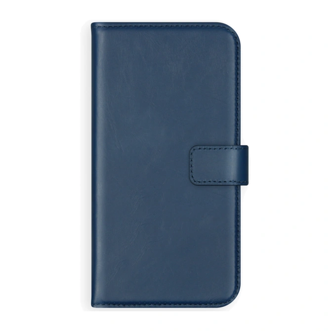 Selencia Echt Leren Bookcase Apple iPhone 12 Pro Max - Blauw