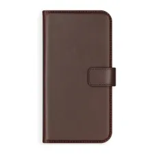 Selencia Echt Leren Bookcase Apple iPhone 8 Plus / 7 Plus - Bruin