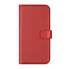 Selencia Echt Leren Bookcase Apple iPhone 8 Plus / 7 Plus - Rood