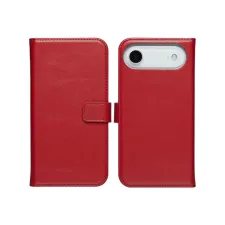 Selencia Echt Leren Bookcase Apple iPhone Air - Rood