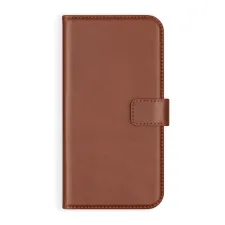 Selencia Echt Leren Bookcase Apple iPhone Xr - Bruin