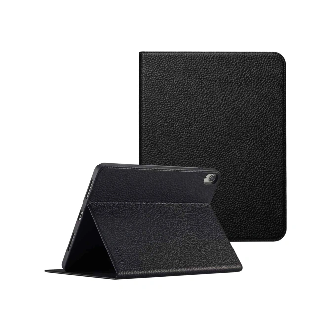 Selencia Riva Bookcase Apple iPad Air 11 inch (2026) M4 / (2025) M3 / (2024) M2 / Air 5 (2022) / Air 4 (2020) - Zwart