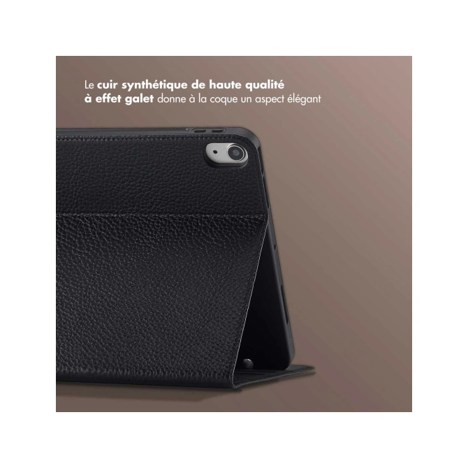 Selencia Riva Bookcase Apple iPad Air 11 inch (2026) M4 / (2025) M3 / (2024) M2 / Air 5 (2022) / Air 4 (2020) - Zwart